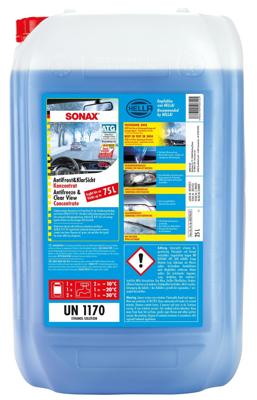 SONAX ruitenvloeistof anti-vries "antifrost & klarsicht" anti-rust+clear 25 l