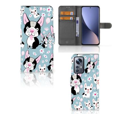 Xiaomi 12 Pro | Telefoonhoesje | Met pasjeshouder | Hondjes Xiaomi 12 Pro | Telefoonhoesje | Met pasjeshouder | Hondjes