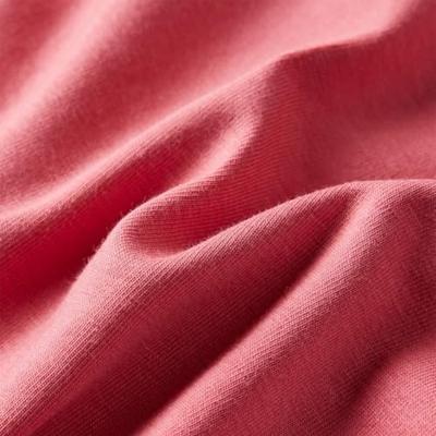 Kindershirt met lange mouwen pailletten hart 116 oudroze