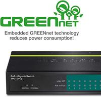 TRENDnet TPE-TG80g 8-Poorts PoE Switch GREENnet Gigabit - thumbnail