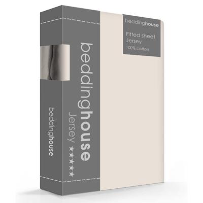 Beddinghouse Hoeslaken Jersey Sand-140 x 200/210/220 cm