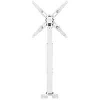 SpeaKa Professional SP-PWM-101 Beamer-wandbeugel Draaibaar Afstand tot de muur (max.): 600 mm Wit - thumbnail