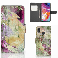 Hoesje Samsung Galaxy A70 Letter Painting - thumbnail