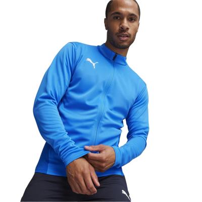PUMA teamGOAL Trainingsjack Blauw Wit PUMA teamGOAL Trainingsjack Blauw Wit