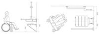 Toiletbeugel Sapho Opklapbaar 60x15.3 cm RVS Sapho - thumbnail