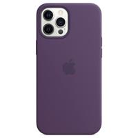 Apple iPhone 12 / 12 Pro Silicone Back Cover met MagSafe Amethist - thumbnail