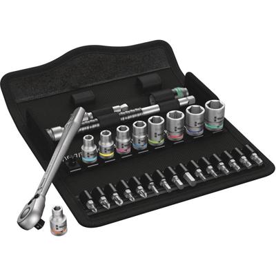 Wera 8100 SA 11 Zyklop Metal-ratelset, 28-delig gereedschapsset