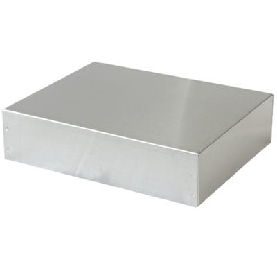 Hammond Electronics 1444-10825 1444-10825 Chassisbehuizing (l x b x h) 254 x 203 x 64 mm Aluminium Natuur 1 stuk(s)