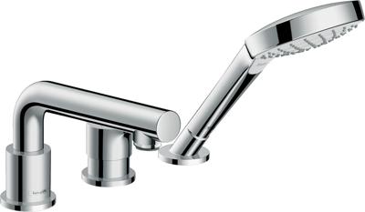 Hansgrohe Talis S driegats badrandmengkraan afbouwdeel voor inbouwdeel 13439180, chroom