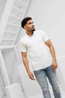 EA7 Emporio Armani 8NPF14 Polo Heren Wit - Maat S - Kleur: Wit | Soccerfanshop - thumbnail