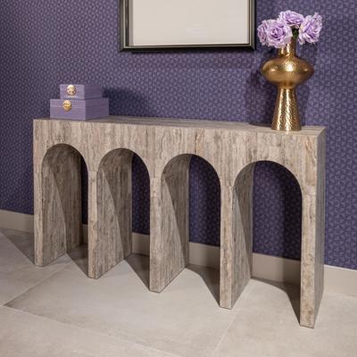 Richmond Sidetable 'La Rague' Travertin, 150cm