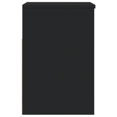 VidaXL Schoenenbank 60x30x45 cm bewerkt hout zwart