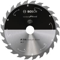 Bosch Accessories Bosch Power Tools 2608837724 Hardmetaal-cirkelzaagblad 216 x 30 mm Aantal tanden: 24 1 stuk(s) - thumbnail