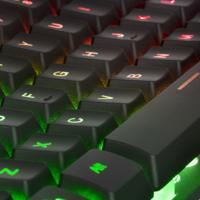 Toetsenbord met Gaming Muis Mars Gaming MCPXBES Zwart Qwerty Spaans - thumbnail