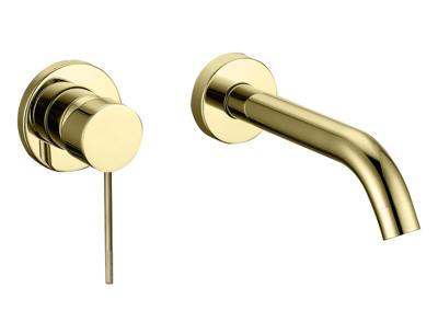 Best-Design "Nancy-Decorata" Inbouw-Wandmengkraan Uitl=20cm Mat-Goud Best-Design "Nancy-Decorata" Inbouw-Wandmengkraan Uitl=20cm Mat-Goud