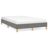 Bedframe zonder matras 120x190 cm stof donkergrijs - thumbnail