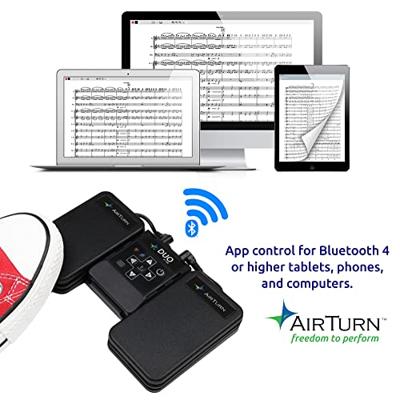AirTurn DUO 500 Bluetooth 2 pedal foot controller