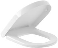 Villeroy & Boch Subway closetzitting - met deksel en rvs scharnieren wit 9m556101 - thumbnail