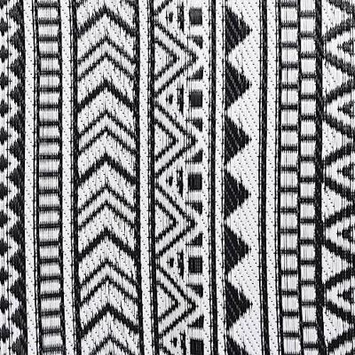 VidaXL Buitenkleed arakil 160x230 cm polypropeen zwart VidaXL Buitenkleed arakil 160x230 cm polypropeen zwart