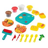 Playgo diner cafe kleiset - 8 kleipotjes - thumbnail