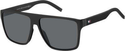 Tommy Hilfiger zonnebril TH 1717/S heren cat. 3 zwart/grijs Tommy Hilfiger zonnebril TH 1717/S heren cat. 3 zwart/grijs