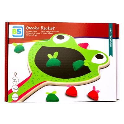 BS Toys gekko racket - vang- en werpspel