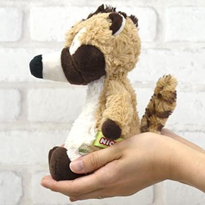 Nici wild friends pluchen knuffel coati coaty, 25cm