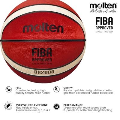 Molten Basketbal BG2000 Oranje / Ivoor (opvolger GR)