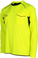 Stanno 429003 Bergamo Referee Shirt l.m. - Neon Yellow-Black - XXL - thumbnail