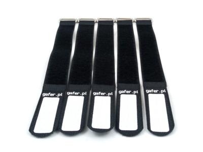 GAFER.PL Tie Straps 25x260mm 5 Pieces Black GAFER.PL Tie Straps 25x260mm 5 Pieces Black
