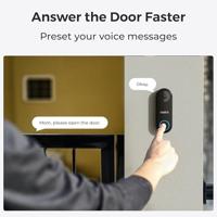 Intercom - REOLINK - D340P - Zwart - thumbnail