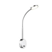 OP=OP Wandlamp Pegasi zilver verstelbaar met schakelaar - thumbnail