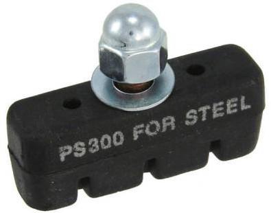 2 Remschoenen Saccon ps300 40 mm voor stalen velgen 2 Remschoenen Saccon ps300 40 mm voor stalen velgen