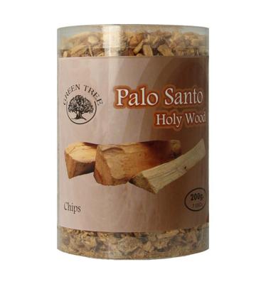 Green Tree Palo santa chips in koker 200 Gram