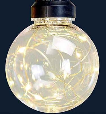 Feestverlichting - 10 lamps - 100 LED - warm wit