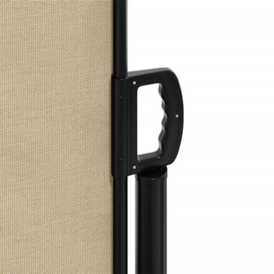 Windscherm uittrekbaar 140x1000 cm beige Windscherm uittrekbaar 140x1000 cm beige