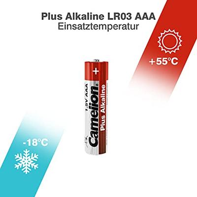 Batterij Camelion R03/AAA Alkaline (box a 24 stuks)