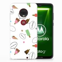 Motorola Moto G7 | G7 Plus Siliconen Case IJsjes - thumbnail