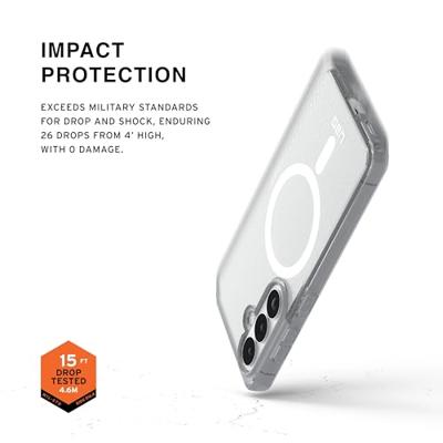 Urban Armor Gear Dot Case Samsung Galaxy S26 Ice MagSafe compatible, Met magneetmodule