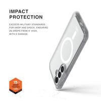 Urban Armor Gear Dot Case Samsung Galaxy S26 Ice MagSafe compatible, Met magneetmodule - thumbnail
