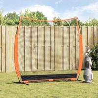 VidaXL Golf trainingshulpmiddel zwart 250 x 106,5 x 210 cm polyester - thumbnail