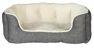 TRIXIE HONDENMAND DAVIN GRIJS / CREME 60X45 CM TRIXIE HONDENMAND DAVIN GRIJS / CREME 60X45 CM