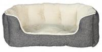 TRIXIE HONDENMAND DAVIN GRIJS / CREME 60X45 CM - thumbnail