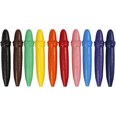 Giotto Bèbè waskrijt 7 cm 10 stuks