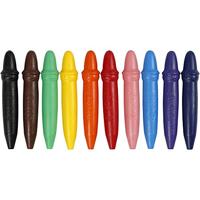 Giotto Bèbè waskrijt 7 cm 10 stuks - thumbnail