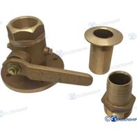 GS30040 - DOORVOER MET 1" KLEP - thumbnail