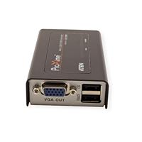 ATEN CE100 Extender (verlenging) VGA, USB-A 2.0 Via netwerkkabel RJ45 100 m - thumbnail
