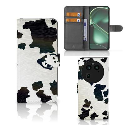 OPPO Find X6 | Telefoonhoesje | Met pasjeshouder | Koeienvlekken OPPO Find X6 | Telefoonhoesje | Met pasjeshouder | Koeienvlekken