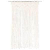 VidaXL Gordijn macramé 140x240 cm katoen - thumbnail
