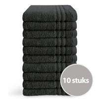 Byrklund Handdoek 50x100 cm 500gram Antraciet - 10 stuks - thumbnail